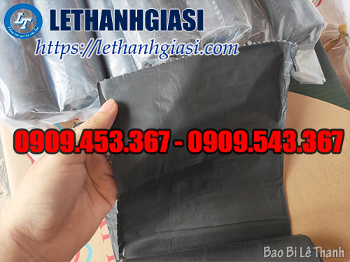 Túi đựng rác dạng cuộn màu đen Túi đựng rác dạng cuộn màu đen