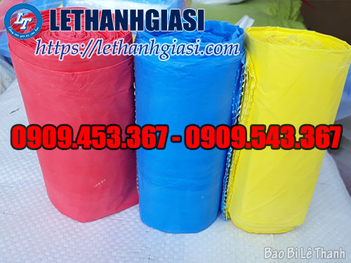 Túi đựng rác dạng cuộn size tiểu nhiều màu, giá rẻ tại Lê Thanh Túi đựng rác dạng cuộn size tiểu nhiều màu, giá rẻ tại Lê Thanh