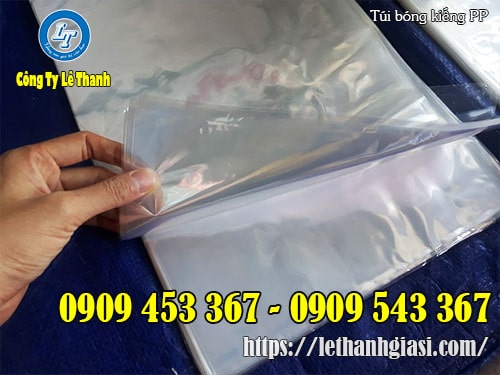 Túi bóng kính pp giá rẻ Túi bóng kính pp