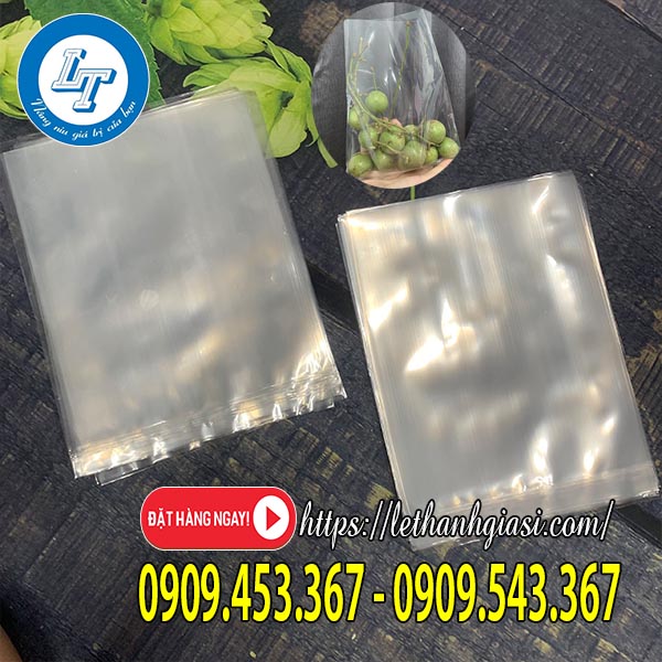 Túi bóng kính PP dày đẹp Túi bóng kính PP size trung