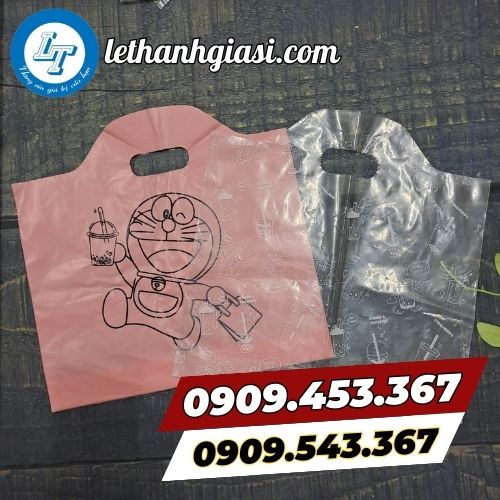 Túi đựng trà sữa 2 ly giá rẻ Túi đựng trà sữa