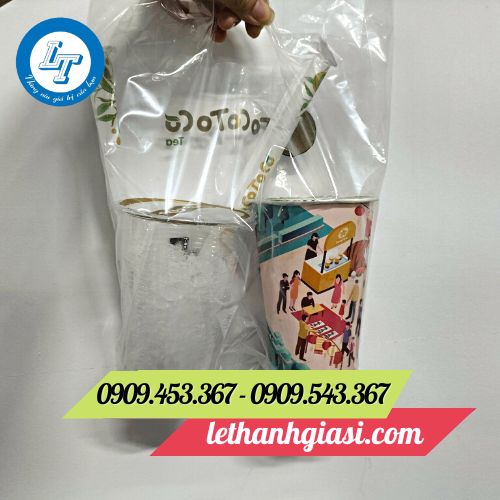 Túi đựng 2 ly trà sữa
