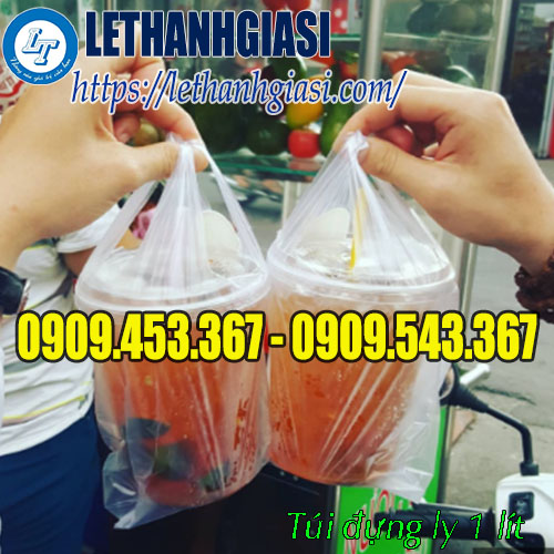 Túi đựng ly trà tắc Túi đựng ly trà tắc