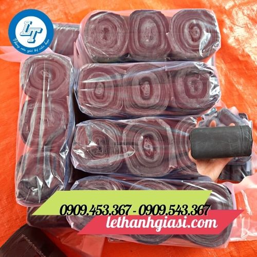 Túi đựng rác cuộn đen Túi đựng rác cuộn đen