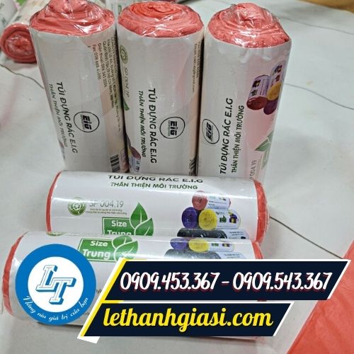 Túi đựng rác cuộn tự hủy Túi đựng rác cuộn tự hủy