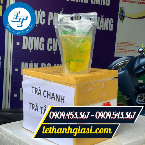 Túi zip đựng trà chanh
