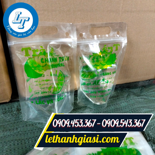 Túi zip đựng trà chanh Túi zip đựng trà chanh