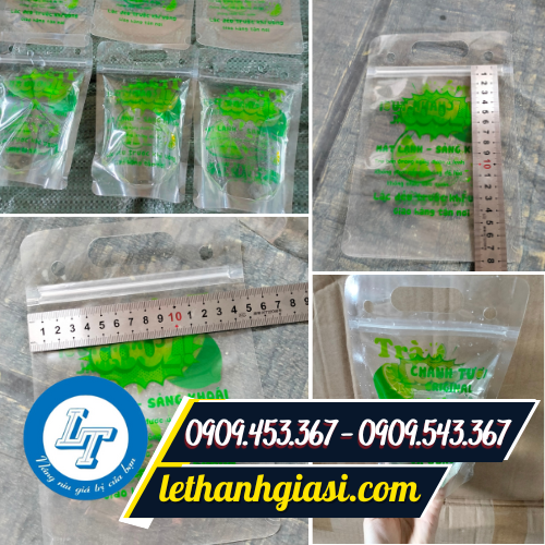 Túi zip đựng trà chanh Túi zip đựng trà chanh
