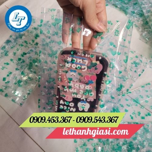 Túi hột xoài PP in hình