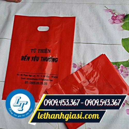 Túi hột xoài in logo Túi hột xoài in logo