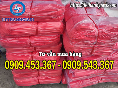 Túi hột xoài màu đỏ giá sỉ Túi hột xoài màu đỏ