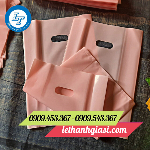 Túi hột xoài pe màu hồng Túi hột xoài pe màu hồng