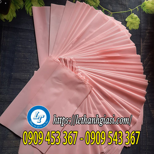 Túi hột xoài pe màu hồng