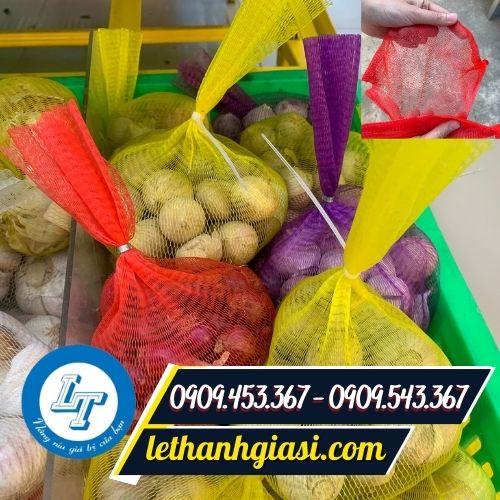 Túi lưới đựng hành tỏi Túi lưới đựng hành tỏi