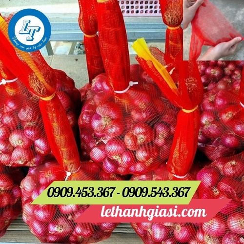Túi lưới nhựa đựng hành Túi lưới nhựa đựng hành