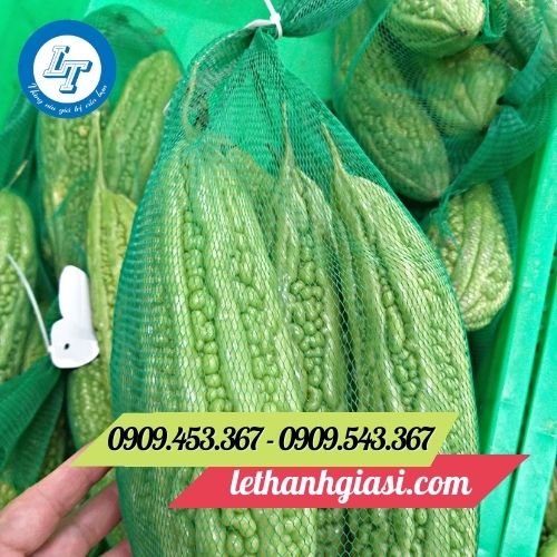 Túi lưới nhựa đựng khổ qua Túi lưới nhựa đựng khổ qua