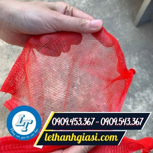 Túi lưới nhựa có độ co giãn cao Túi lưới nhựa