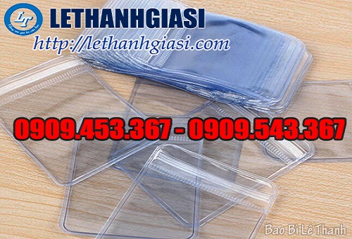 Túi nhựa PVC làm bảng tên Túi nhựa PVC làm bảng tên