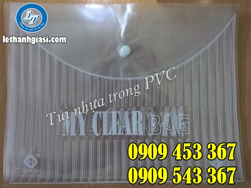 Túi nhựa trong PVC Túi nhựa trong PVC
