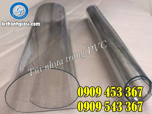 Túi nhựa trong PVC giá rẻ Túi nhựa trong PVC