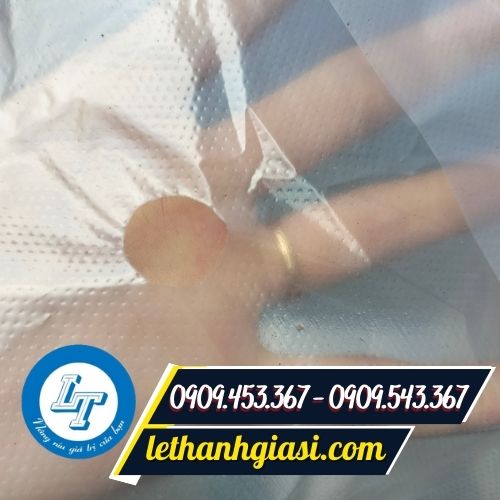 Túi nilon hai quai đục lỗ