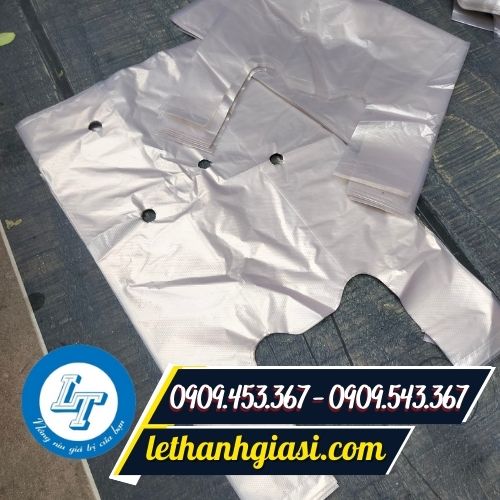 Túi nilon hai quai đục lỗ