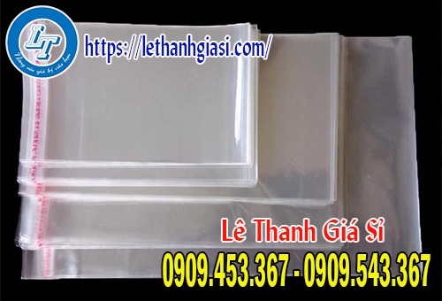 Túi opp dán miệng nhiều kích cỡ, giá sỉ rẻ tại cơ sở cung cấp Túi opp dán miệng