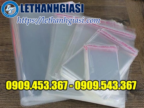 Túi opp dán miệng nhiều size, giá rẻ Túi opp dán miệng nhiều size