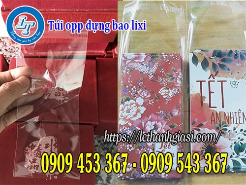 Túi opp đụng bao li xì