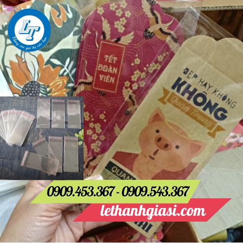 Túi opp dán miệng đựng bao lixi