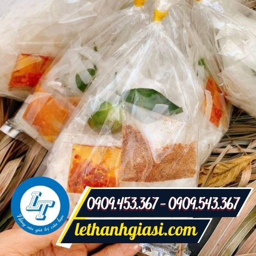 Túi pe đựng bánh tráng Túi pe đựng bánh tráng