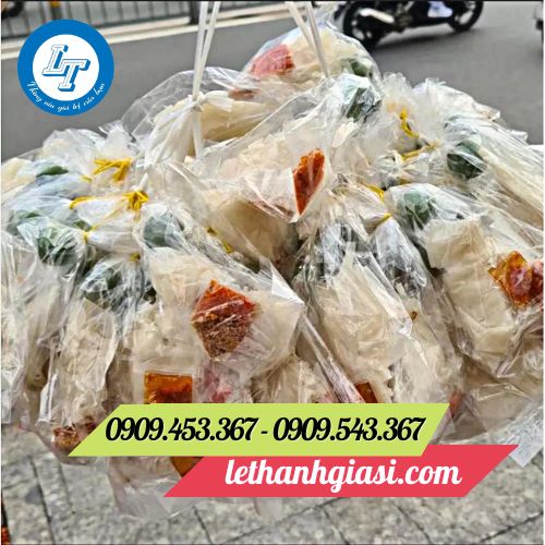 Túi pe đựng bánh tráng Túi pe đựng bánh tráng