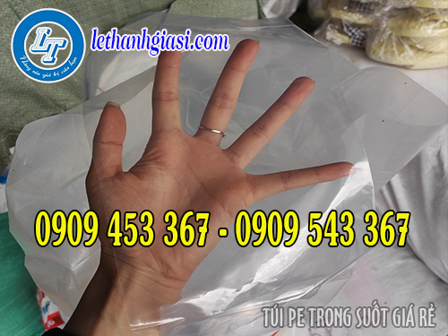 Túi PE trong suốt giá rẻ Túi PE trong suốt