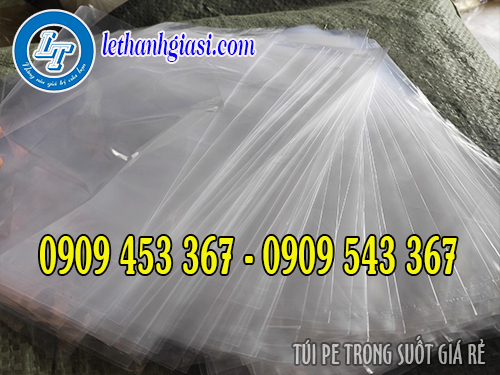 Túi PE trong suốt chất lượng Túi PE trong suốt