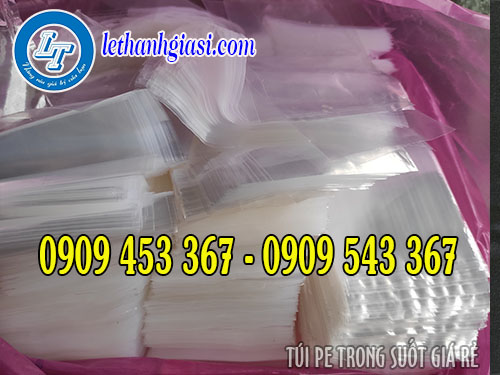 Túi PE trong suốt giá rẻ giao hàng nhanh Túi PE trong suốt