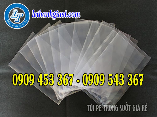 Túi PE trong suốt giá rẻ TPHCM Túi PE trong suốt