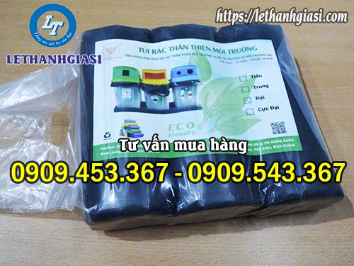 Túi đựng rác dạng cuộn màu đen giá rẻ Túi đựng rác dạng cuộn nhiều màu giá rẻ