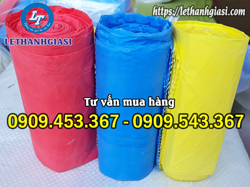 Túi đựng rác dạng cuộn nhiều màu giá rẻ Túi đựng rác dạng cuộn nhiều màu giá rẻ