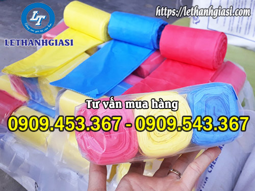 Túi đựng rác dạng cuộn nhiều màu giá rẻ Túi đựng rác dạng cuộn nhiều màu giá rẻ