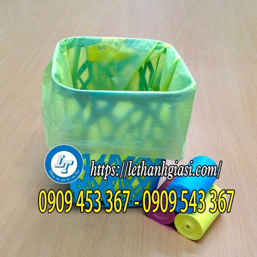 Túi rác cuộn 3 màu tiện lợi  Túi rác cuộn 3 màu giá rẻ