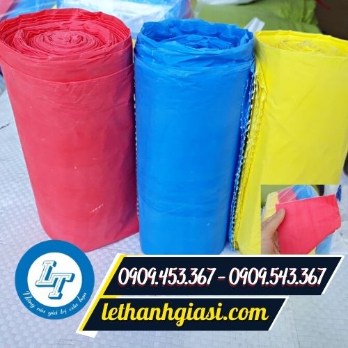 Túi đựng rác cuộn 3 màu Túi đựng rác cuộn 3 màu