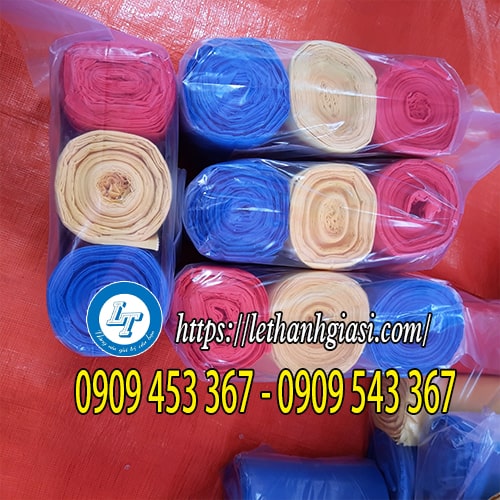 Túi rác cuộn 3 màu giá sỉ Túi rác cuộn 3 màu