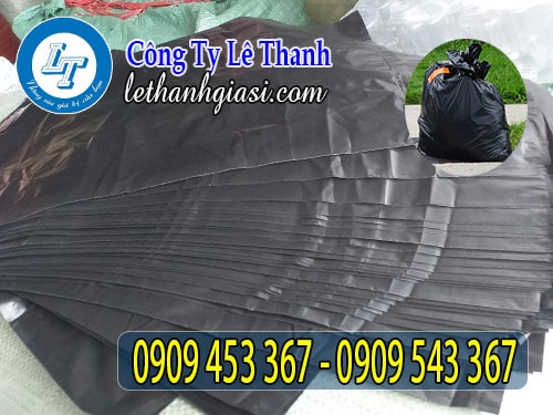 Túi rác đen rời 90x120 bóng đẹp  Túi rác đen rời 90x120