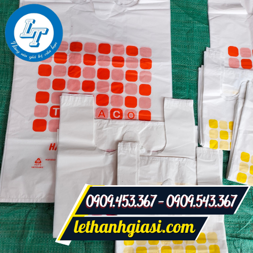 Túi ni lông 2 quai siêu thị Túi ni lông 2 quai siêu thị