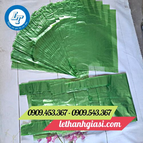 Túi xốp bóng mỡ màu xanh Túi xốp bóng mỡ màu xanh