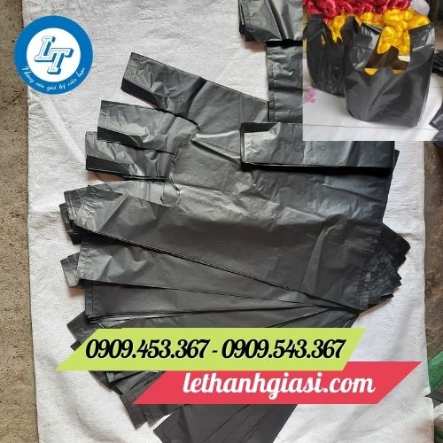 Túi xốp đen thường