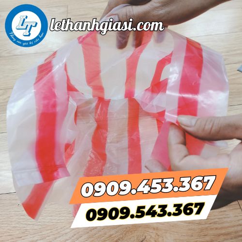 Túi sọc màu hai quai Túi sọc màu hai quai