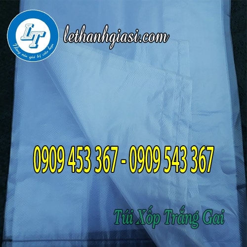 Túi xốp trắng gai giá rẻ Túi xốp trắng gai