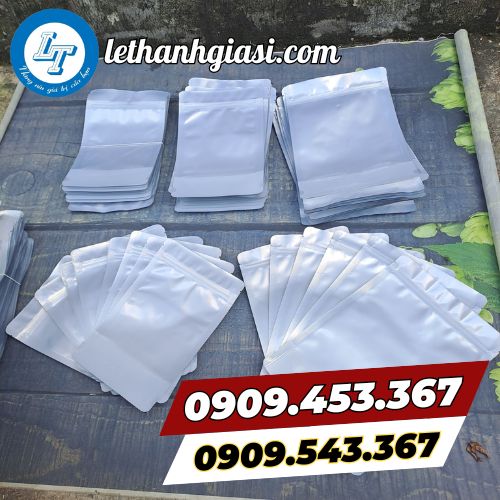 Túi zip bạc đáy đứng Túi zip bạc đáy đứng