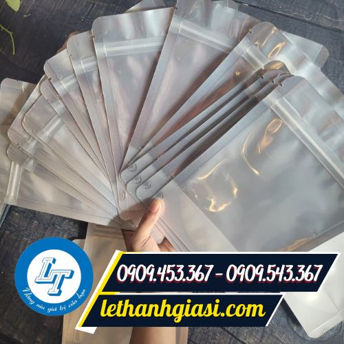 Túi zip bạc giá rẻ